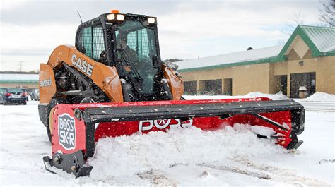 skid steer snow pusher with pull back|snowex plows for skid steers.